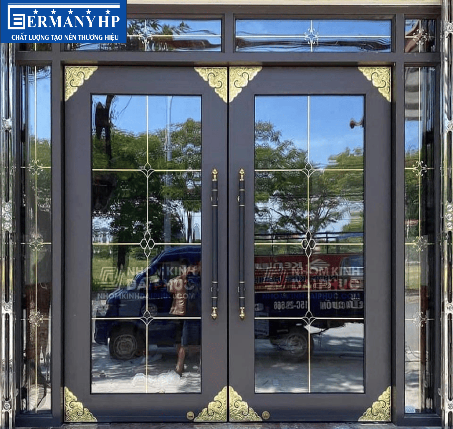 cửa nh&ocirc;m germany luxury