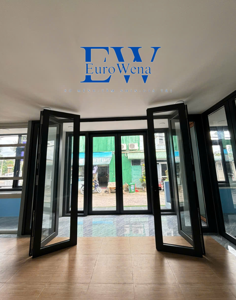 Cửa Nh&ocirc;m Mở 2 Chiều 6 C&aacute;nh Cao Cấp EUROWENA