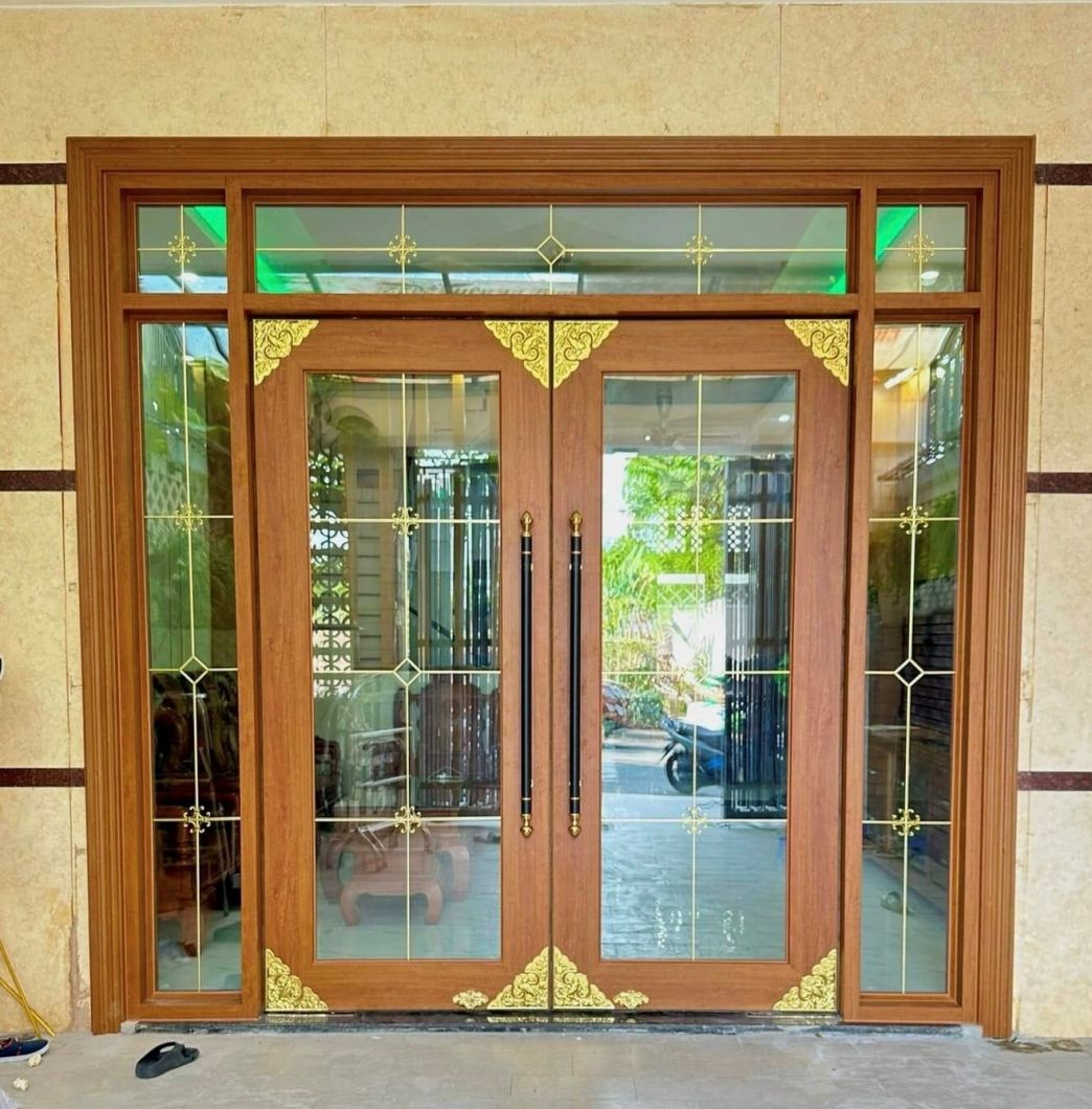 cửa nh&ocirc;m thủy lực