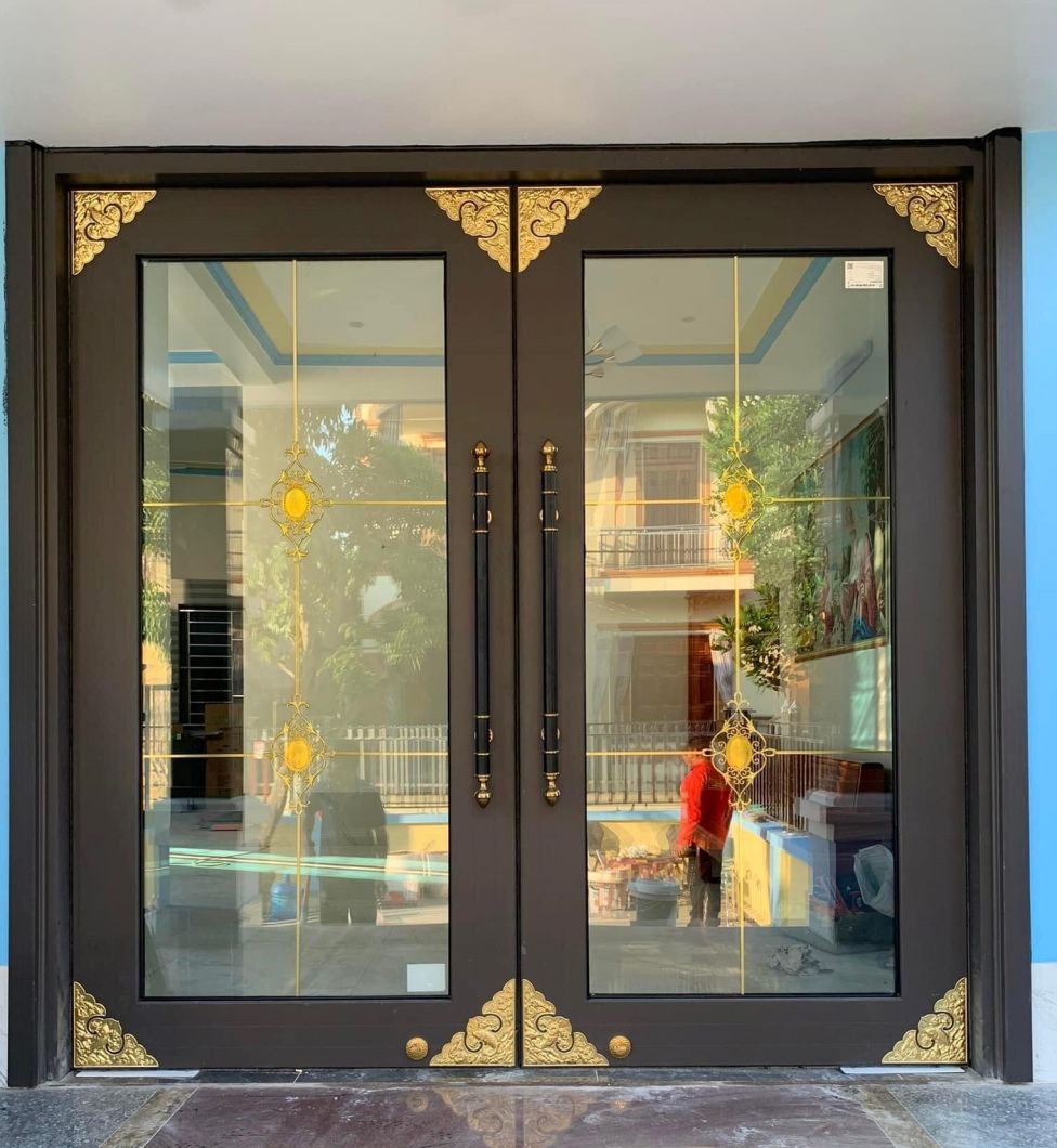 cửa nh&ocirc;m thủy lực