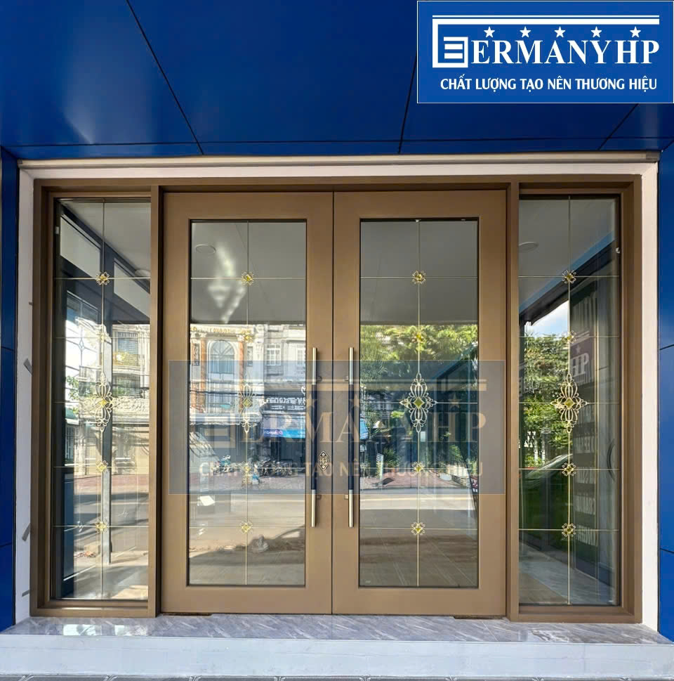 cửa nh&ocirc;m mở 2 chiều