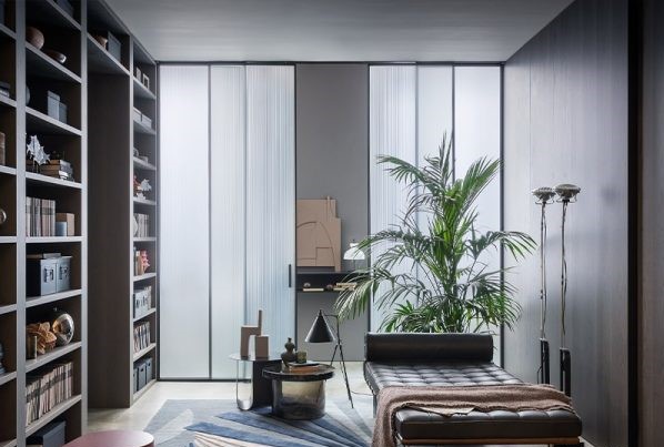 cửa nh&ocirc;m slim tự động