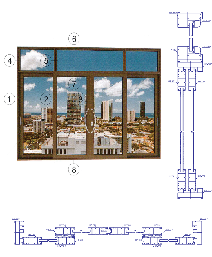 cửa nh&ocirc;m germany luxury
