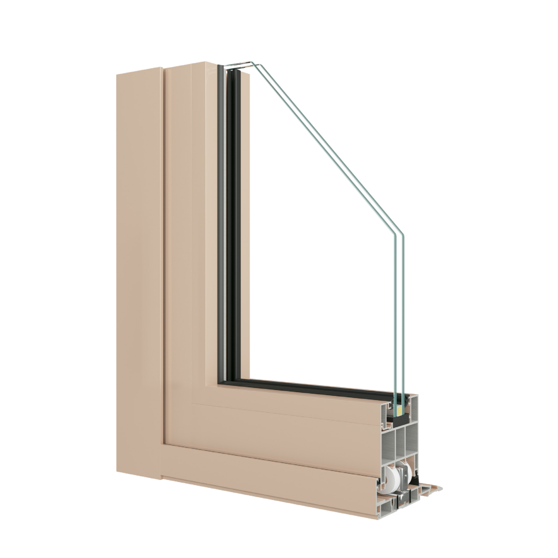 cửa xếp trượt 4 c&aacute;nh